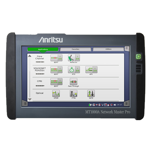 安立 Anritsu MT1000A 絡測試儀 Network Master Pro (以太網(wǎng) / CPRI / FC / OTN / SDH / OTDR 測試儀)